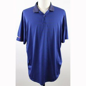 New Rlx Ralph Lauren Performance Stripe Polo Shir… - image 1